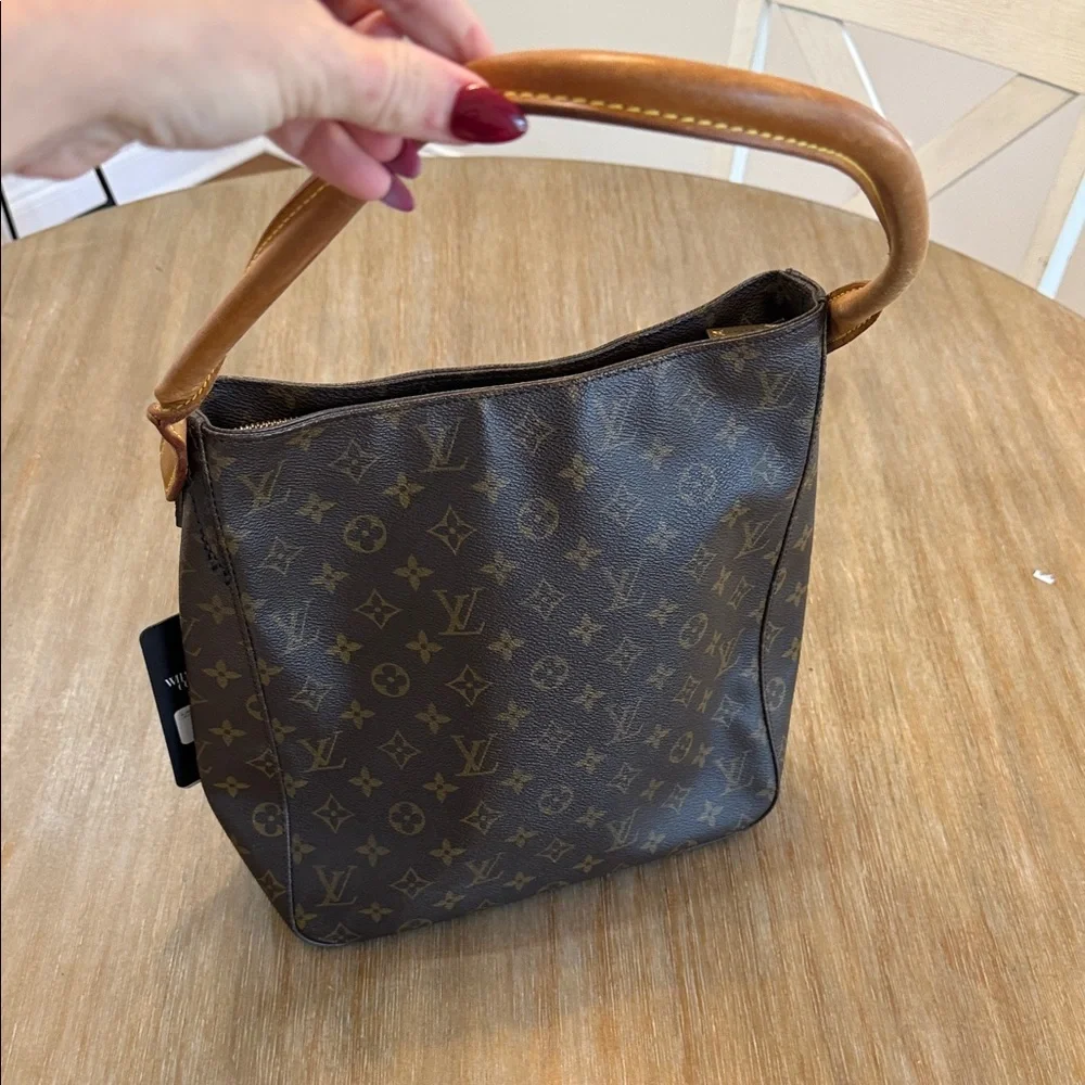 Louis Vuitton Dark Brown Monogram Messenger Bag - Picture 5 of 6
